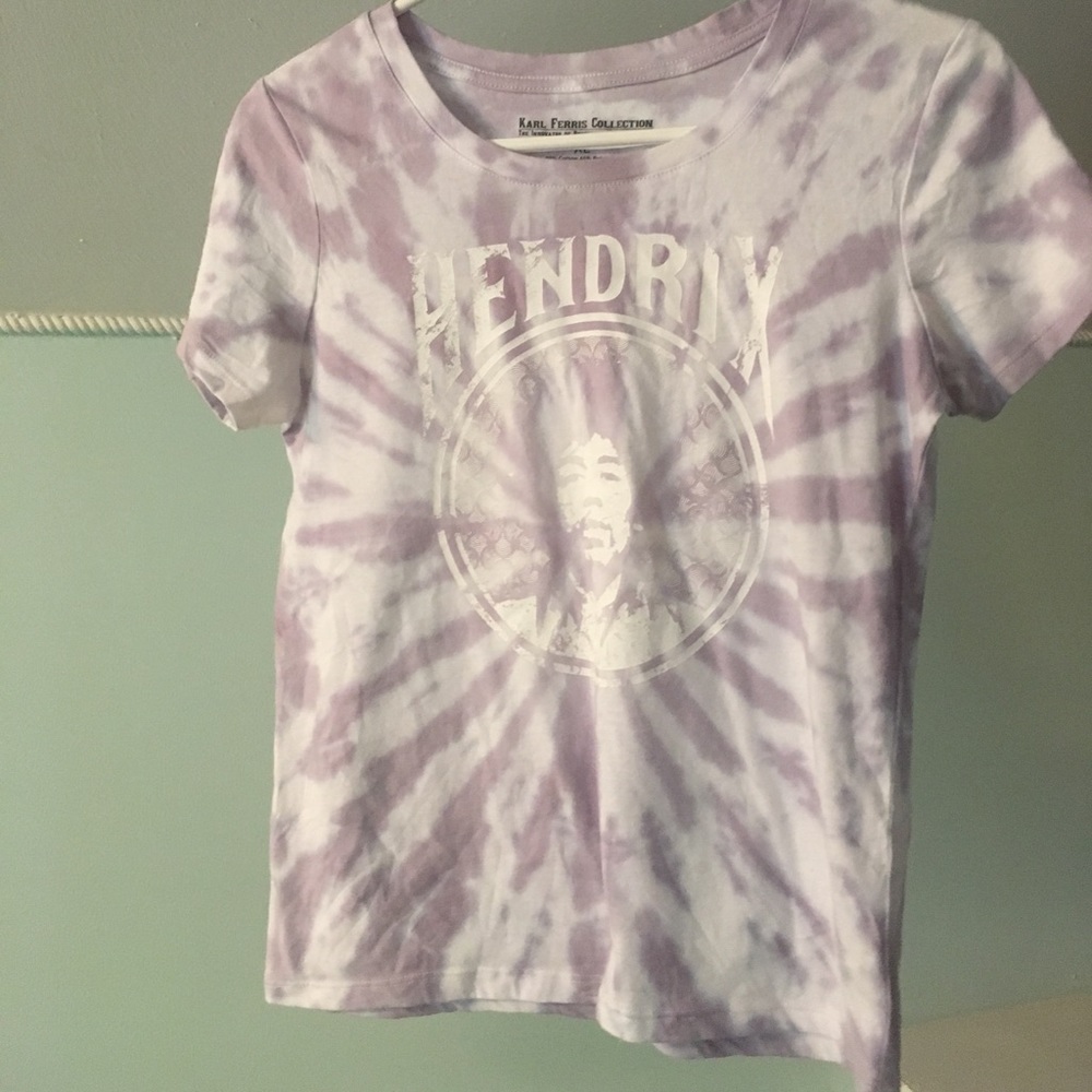 Purple tie dye. Jimmy Hendrix